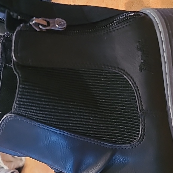 Blowfish Shiny Black Ankle Booties - Picture 7 of 8